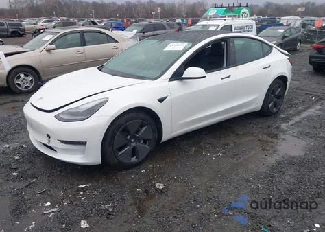 2021 Tesla Model 3 Long Range Dual Motor All-Wheel Drive из США, поврежденный, VIN 5YJ3E1EB8MF032863